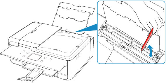 キヤノン：PIXUS マニュアル｜TR7530 series｜用紙がうまく送られない